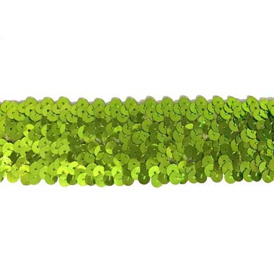 4 soros elasztikus flitterbortni, 4 cm széles